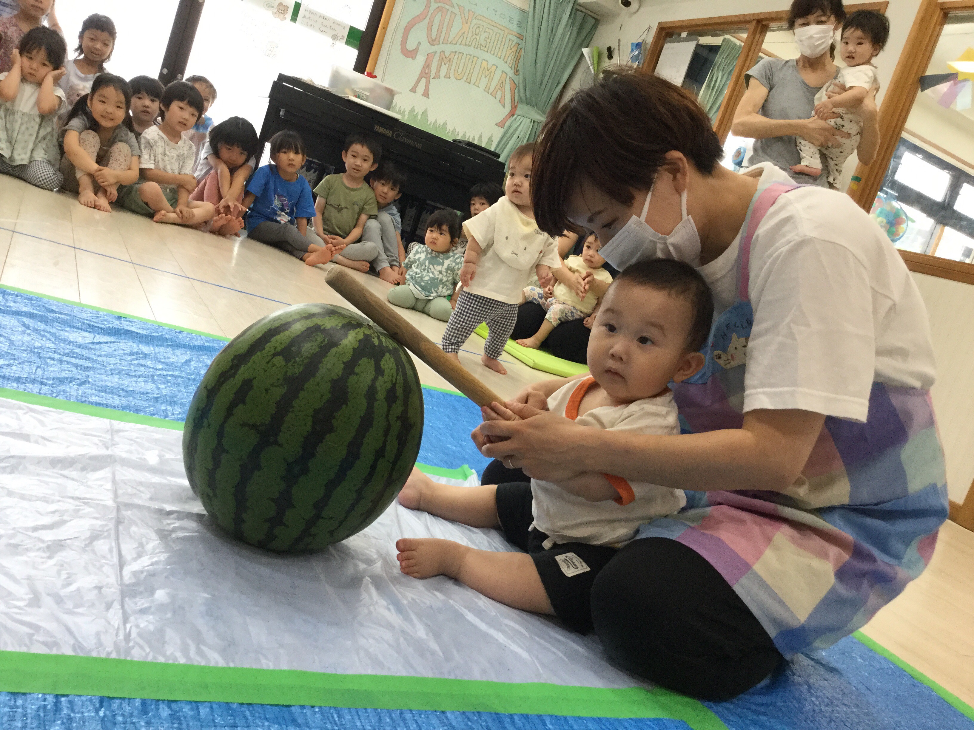 ☆スイカ割り＆夏祭り☆ | フロンティアキッズ