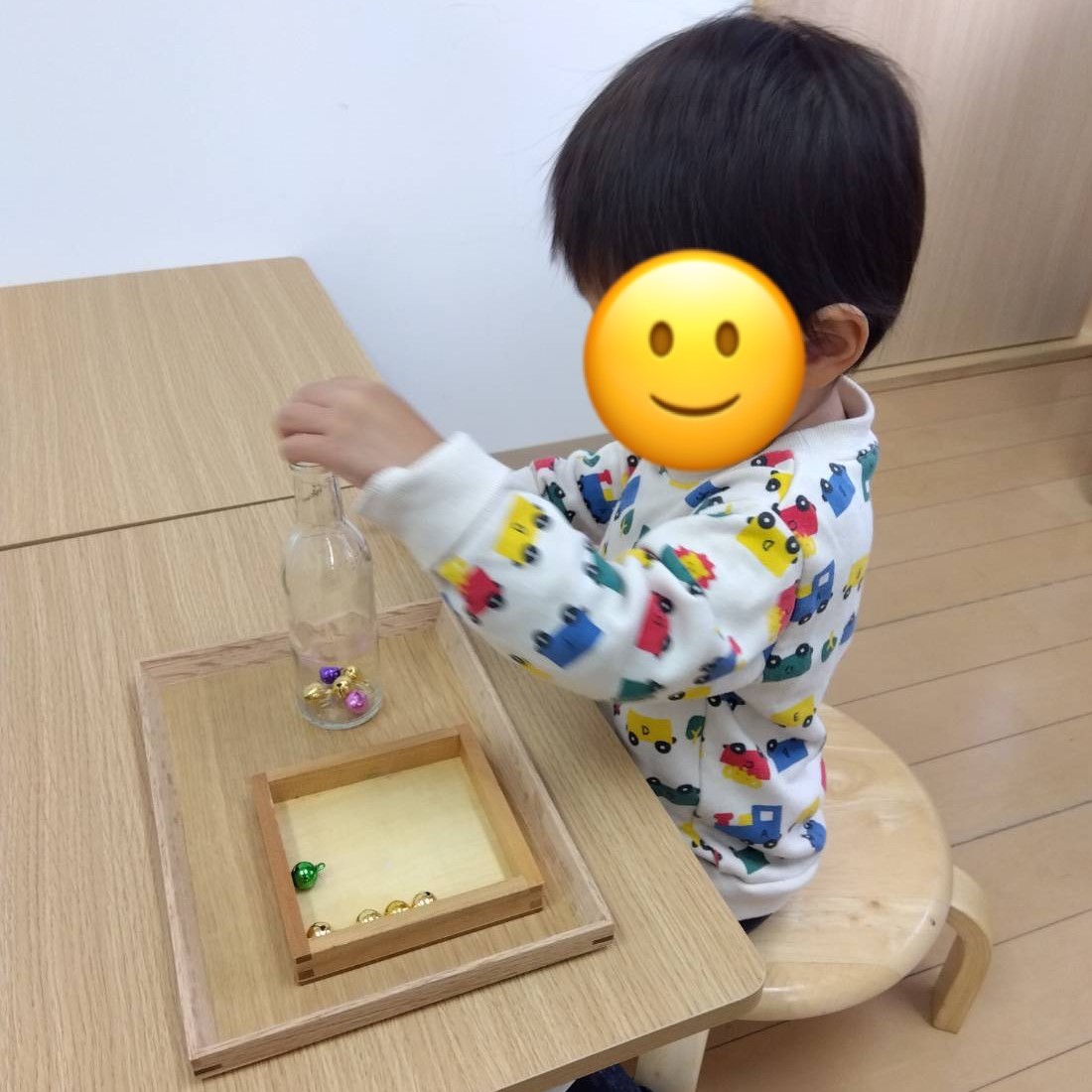 フロンティアキッズ ブログ記事 モンテッソーリ活動「Hくんのお仕事」のイメージサムネイル画像