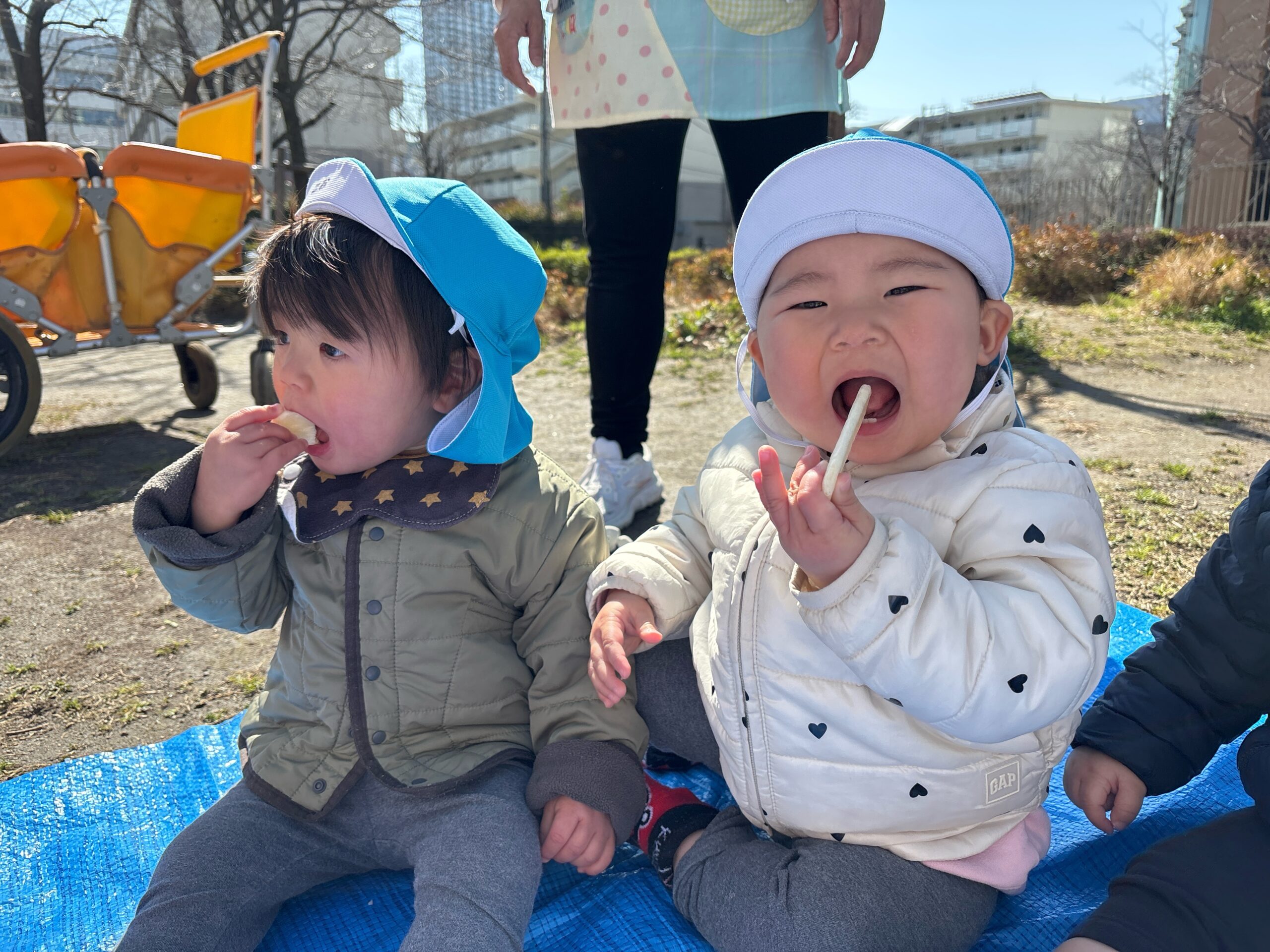 フロンティアキッズ ブログ記事 お別れ遠足🌸0歳児クラス🌸のイメージサムネイル画像