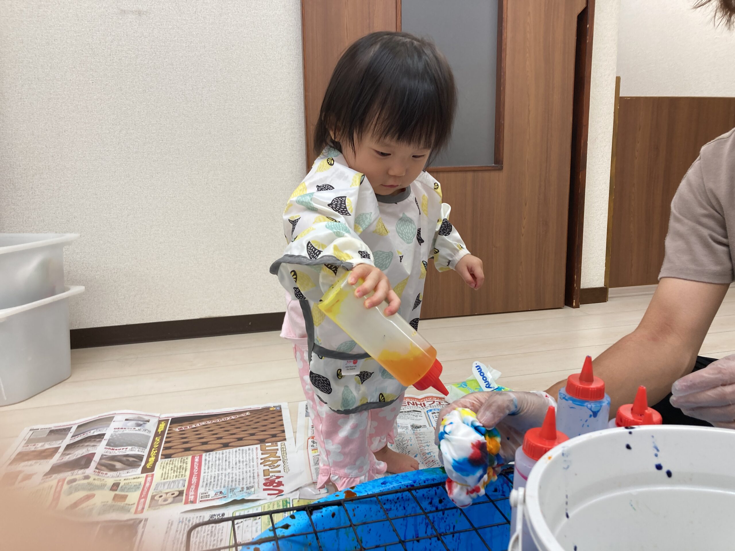 フロンティアキッズ ブログ記事 タイダイ染め👕のイメージサムネイル画像