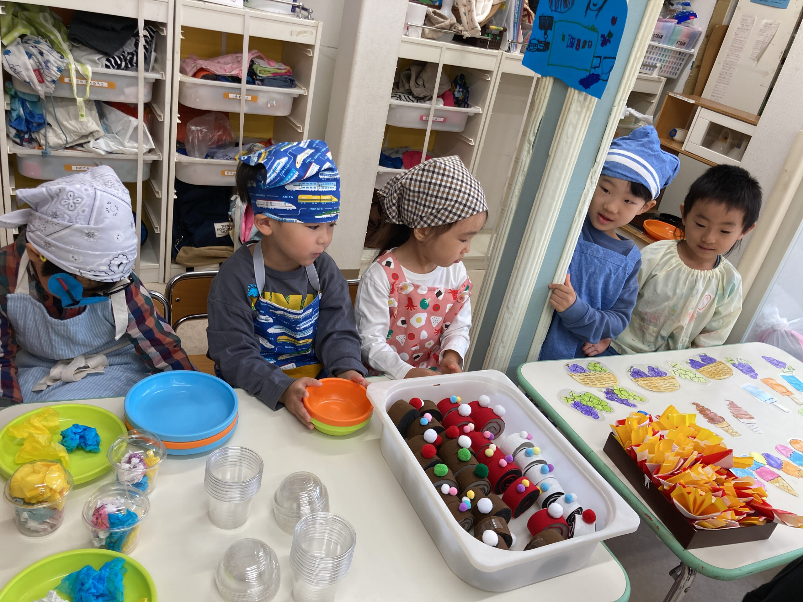 フロンティアキッズ ブログ記事 お店屋さんごっこのイメージサムネイル画像