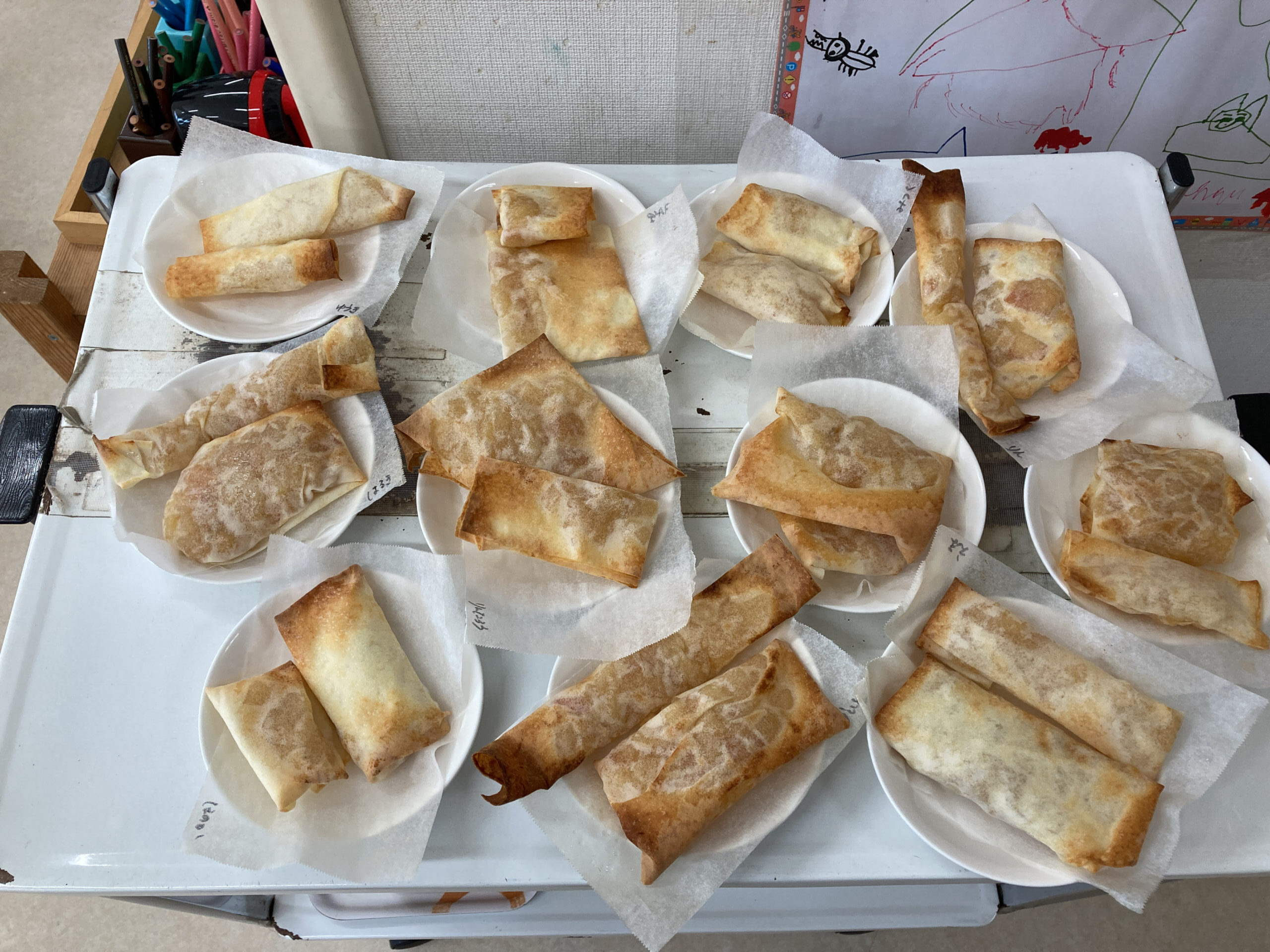 フロンティアキッズ ブログ記事 クッキングの様子・・・幼児編のイメージサムネイル画像