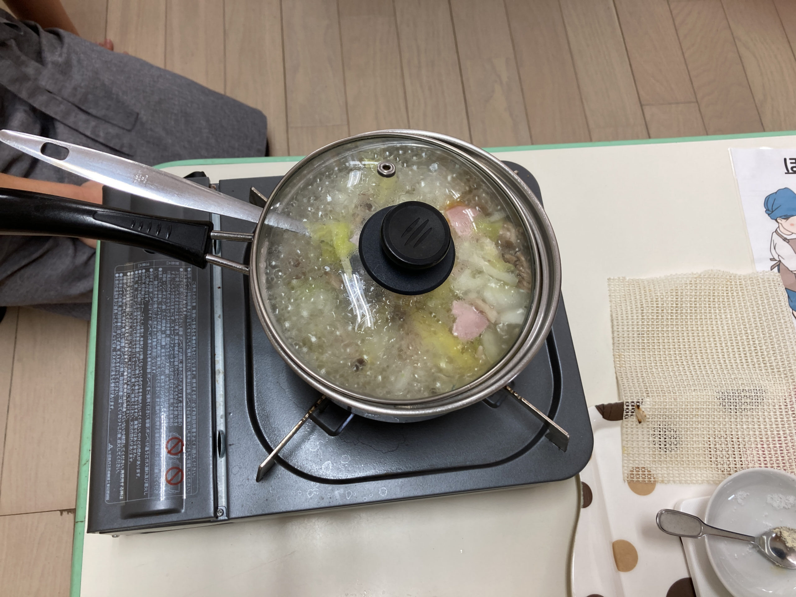 そら組のクッキング