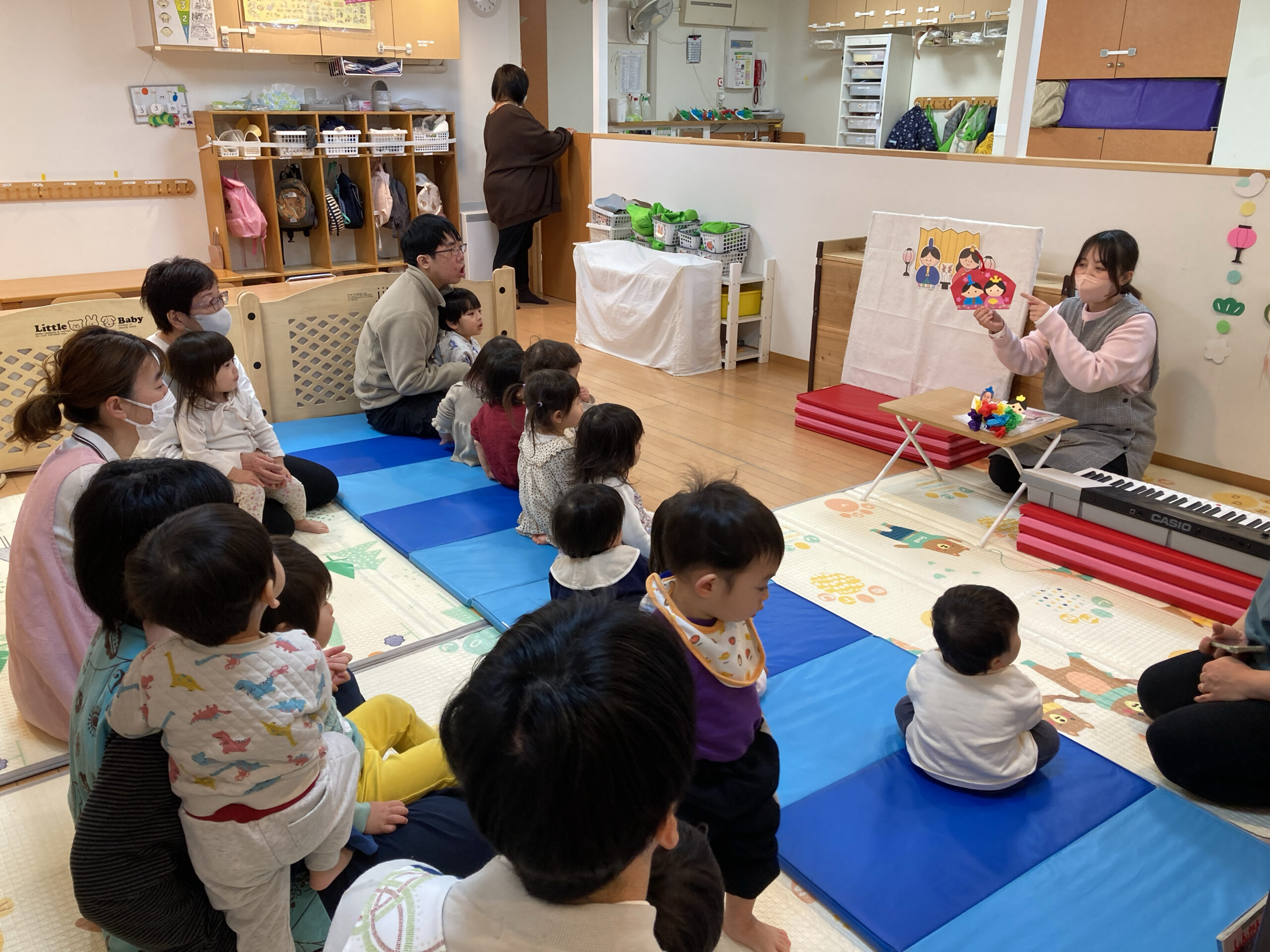 フロンティアキッズ ブログ記事 ひなまつりの会がありました。のイメージサムネイル画像