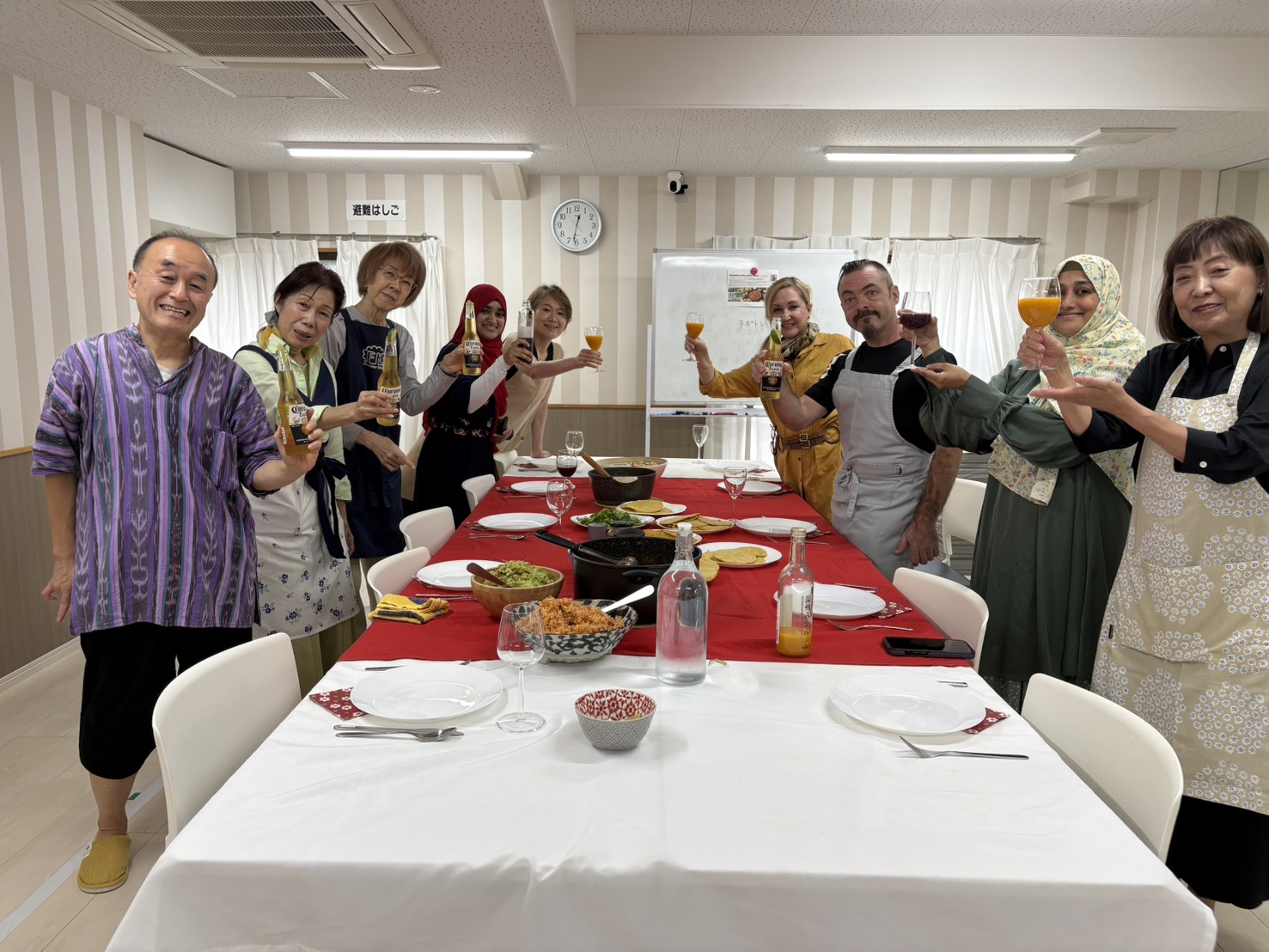 福利厚生Cooking Event ; メキシコ料理教室